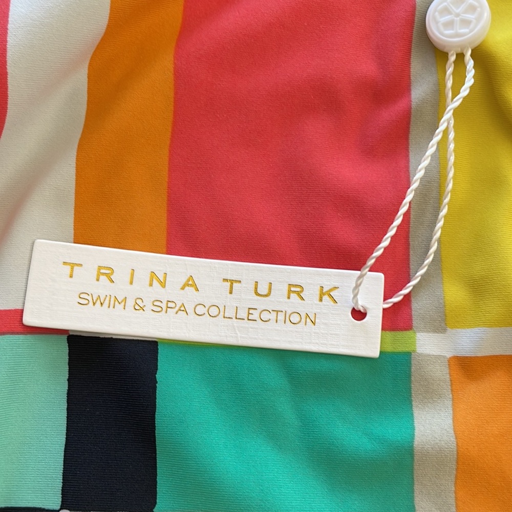 women’s Trina Turk swim top size xs - Picture 5 of 5